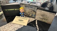 FALLOUT 3 COLLECTORS EDITION LUNCHBOX w/BOBBLEHEAD + RARE PAX EXCLUSIVE -NO GAME