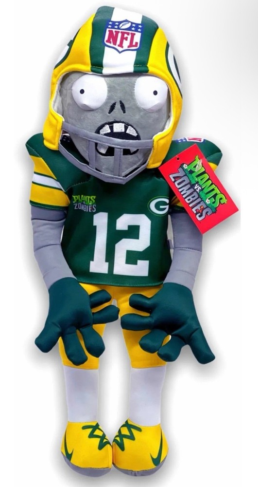 Mexican Plants Vs Zombies NFL Football Zombie 20″ Plush Doll Mexico Bootleg Toy