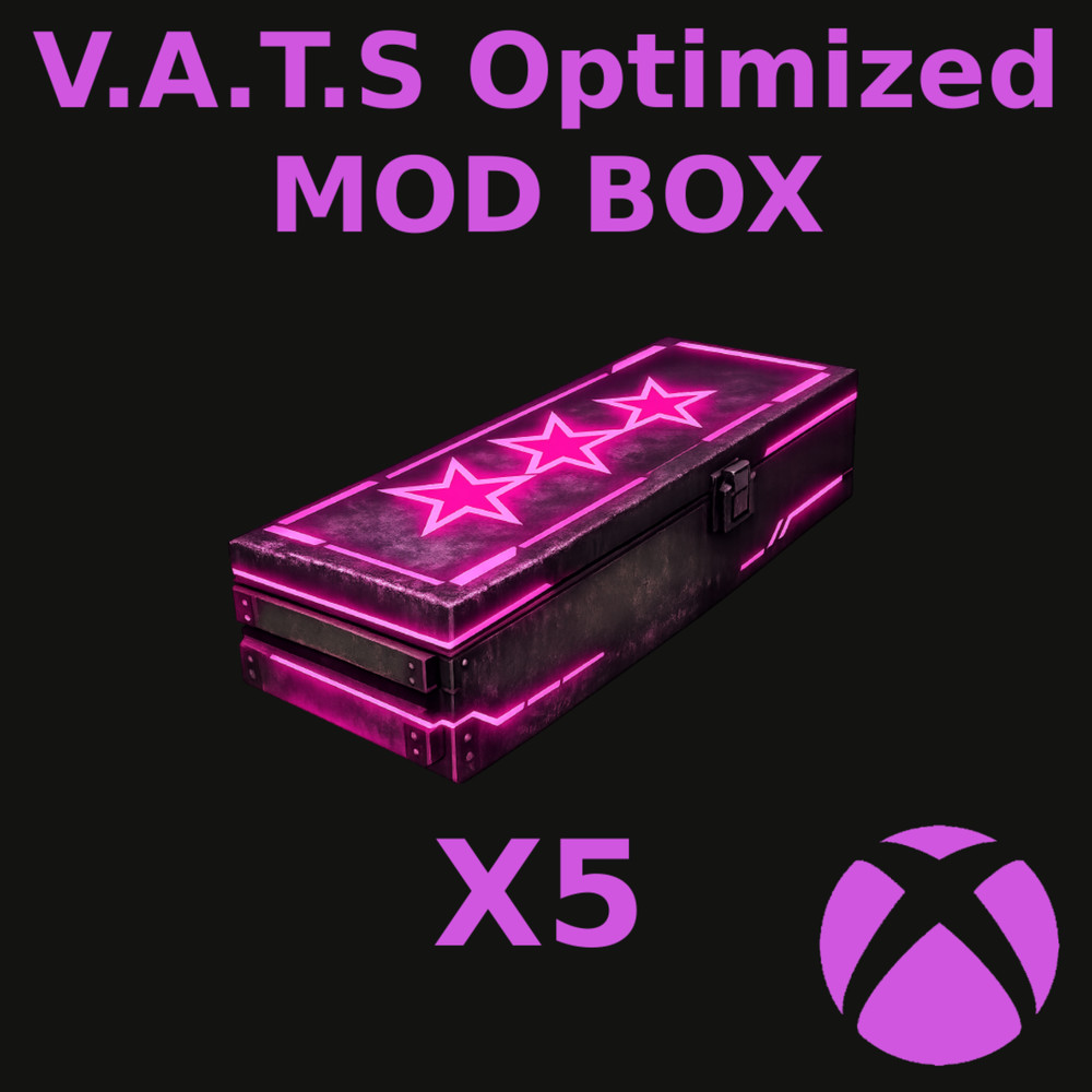 [XBOX] Fallout 76 5x V.A.T.S Optimized Mod Box QUICK & LOW-PRICE