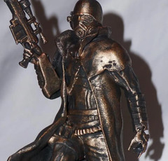 Fallout Ranger Hand Painted | Anti Material Rifle | Statue | New Las Vegas