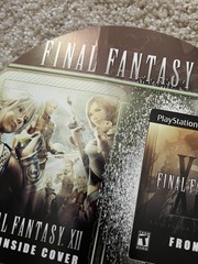 Final Fantasy XII 12 Small Store Display Rare 2006 GameStop EB Games