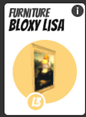 Roblox Jailbreak Bloxy Lisa Furniture