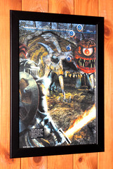 2000 Baldur’s Gate II 2 Shadows of Amn Old Promo Small Poster / Ad Page Framed