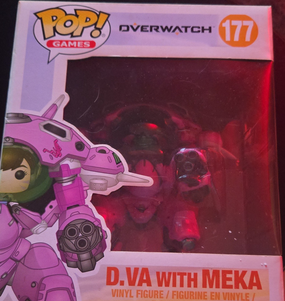 Funko Pop! Games Overwatch D.Va with Meka #177 Vinyl Figure, 2017