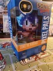 Sonic The Hedgehog Pixel Pals Light Up Pop Pal Brand New Sealed! Fast Shipper