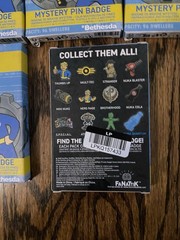 59 FALLOUT MYSTERY PIN BADGES VOLUME 2 BLIND BOX OFFICIAL BETHESDA COLLECTIBLE