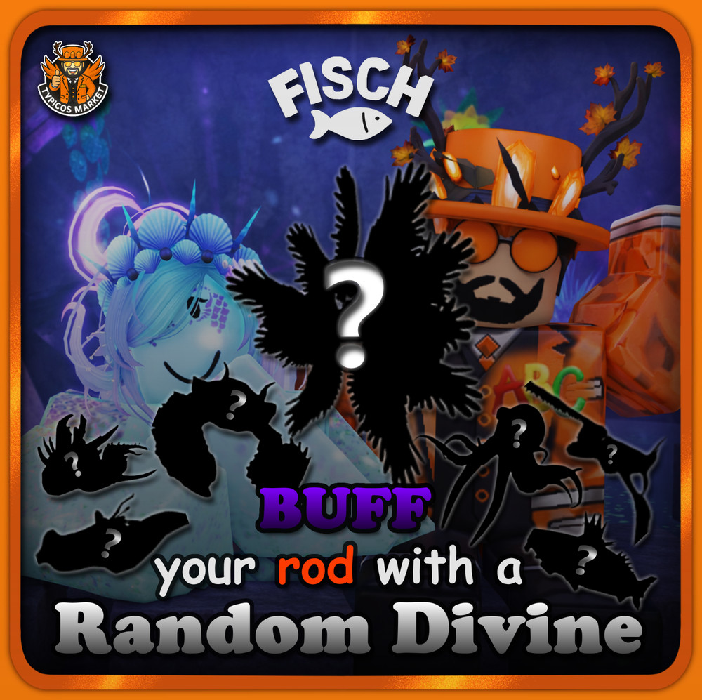 [FISCH] – Random Divine Fish – [Buff your rod with Mella Mermaid’s Quests]