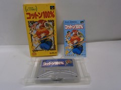 SNES — Cotton 100% — Super Famicom, JAPAN Game. Popular Shooter. 14094