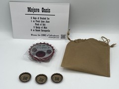Sunset Sarsaparilla Bottle Opener w/caps NUKA COLA Jones Soda Fallout w/Card