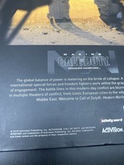 Activision Hardcover Art Book Making Call of Duty: Modern Warfare 2019