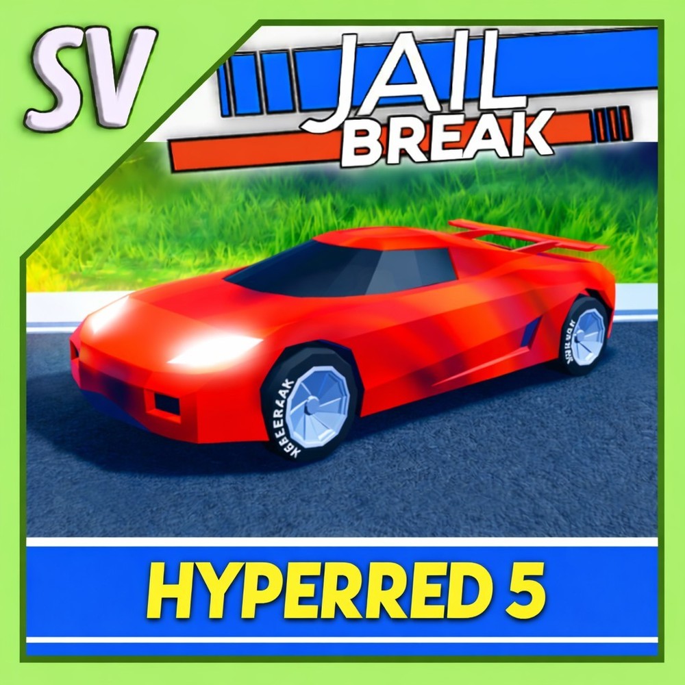 🔴RED Hyper Chrome Level 5🔴 | Roblox Jailbreak | ☄️ FAST DELIVERY