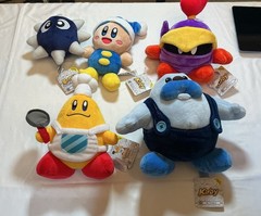 Kirby Enemies Plush Lot 5 Sanei New With Tags Poppy Bros Jr Kawasaki Bio Spark
