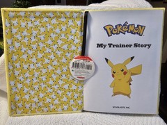 Unique MEW POKÉMON PLUSH UFO Game CATCHER/ & PIKACHU Trainer JOURNAL