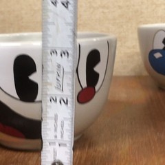 Cuphead And Mugman Collectible Mugs – No Ceramic Straws – Read Details –