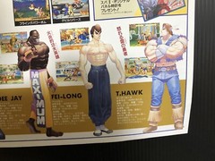 Super Street Fighter II: The New Challengers: 1994 Flyer B3 size Poster (Fold:EX