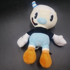 Cuphead 9″ Mugman Plush Stuffed Animal Toy Soft 9 inch Tall Blue