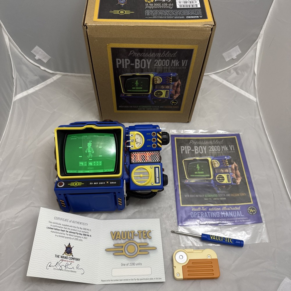 Wand Company Fallout 76 Pip-Boy 2000 Mk VI Vault Tec Limited Edition Replica