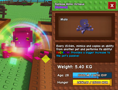 Rainbow Mimic Octopus! – Grow A Garden – Roblox – Fast & Easy!