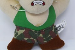 1993 Street Fighter II Guile Capcom 7″ Plush Stuffed Toy Doll OFFICIAL