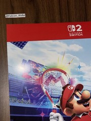 Mario Tennis Fever Switch 2 Promo Poster – Nintendo NY Exclusive Promotional