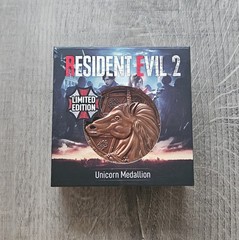 Resident Evil 2 Remake Collector’s Limited Edition Unicorn Medallion Coin RE2