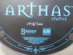 World of Warcraft ARTHAS 17″ Statue Sideshow Collectibles LE 2978/3000 WOW