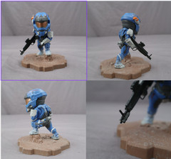 Halo Loot Crate Icons 11 figures, Some broken, bases, in-complete