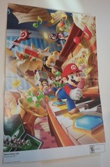 Mario Party DS Poster Nintendo DS Yoshi Luigi Waluigi Bowser Toad Peach Daisy
