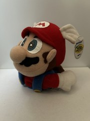 Super Mario Flying Cap N64 BD&A Plush Nintendo 64 BDA Doll 1990’s 6″