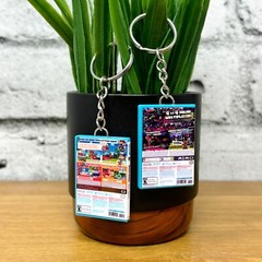 Mini Wii U Game Case Keychains, Miniature Nintendo Wii U Cover Art, Gamer Gift
