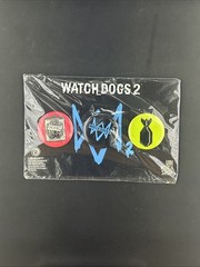 UBISOFT WATCHDOGS 2 – 3 BUTTON PIN SET 2016 GAMESTOP EXCLUSIVE FACTORY SEALED
