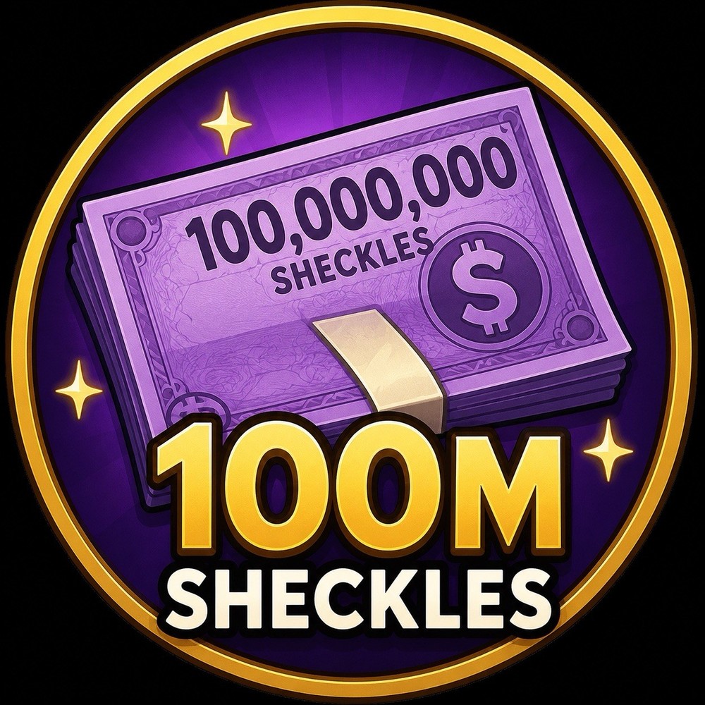100M Sheckles Grow A Garden 2 In-Game Currency / Virtual Item