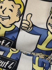 Bethesda Fallout Vault Boy Backpack with Zippered Pocket Video Game Merchandise