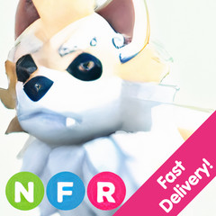 Dire Wolf✨ Neon Fly Ride NFR✨ US Seller Adopt From Me Today